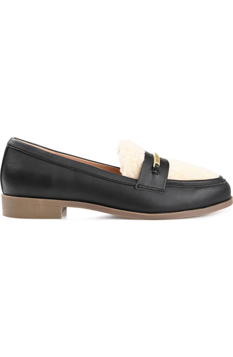 Journee Collection Tru Comfort Foam Faux Shearling Huntington Flat, Alternate, color,