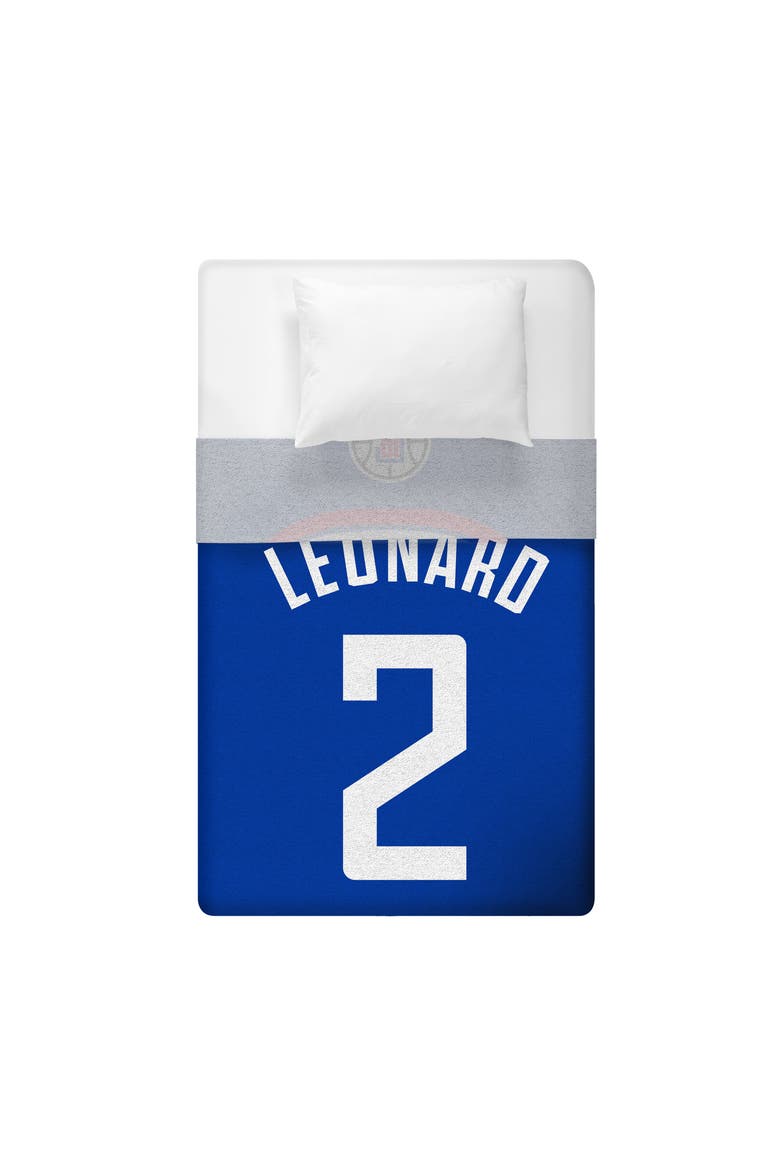 Los Angeles Clippers Kawhi Leonard 60" x 80" Raschel Throw Blanket, Alternate, color, None