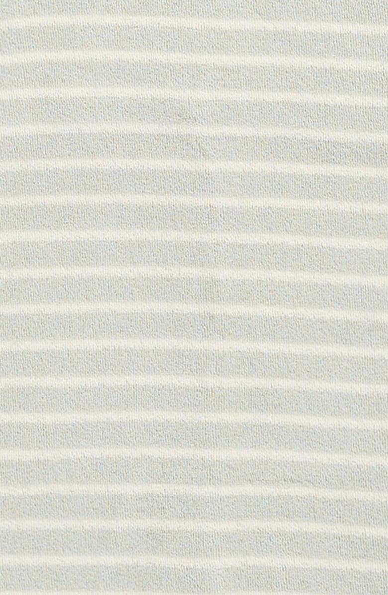 Rylee + Cru Gio Stripe Terry Romper, Alternate, color, Seafoam