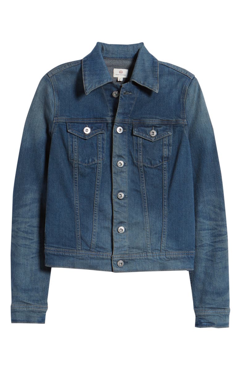 AG Robyn Denim Jacket, Alternate, color, Indigo Karma