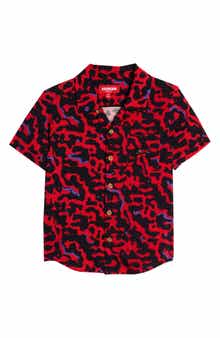Kids' Magma Short Sleeve Button-Up Shirt