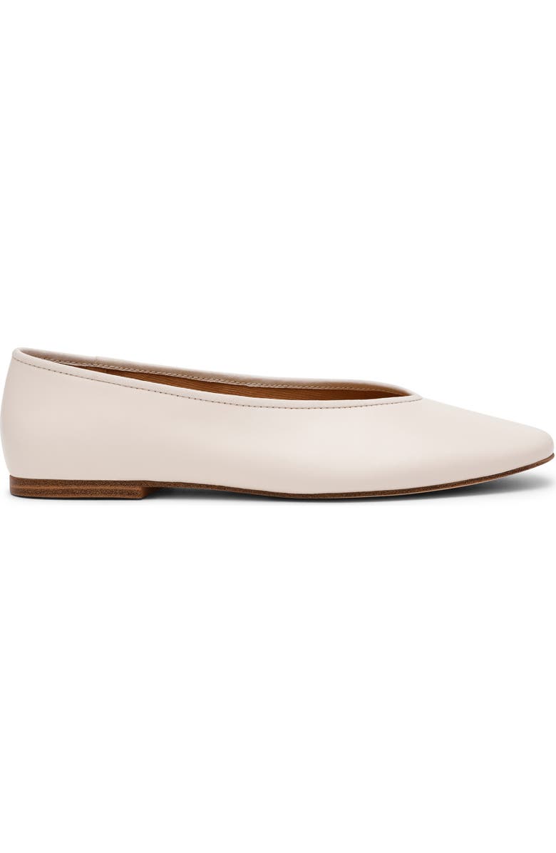 Steve Madden Pipa Ballet Flat, Alternate, color, Bone Leather