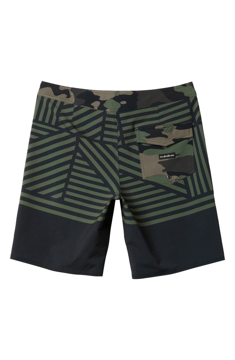 Quiksilver Surfsilk Hawaii Flag 2.0 Board Shorts, Alternate, color, 