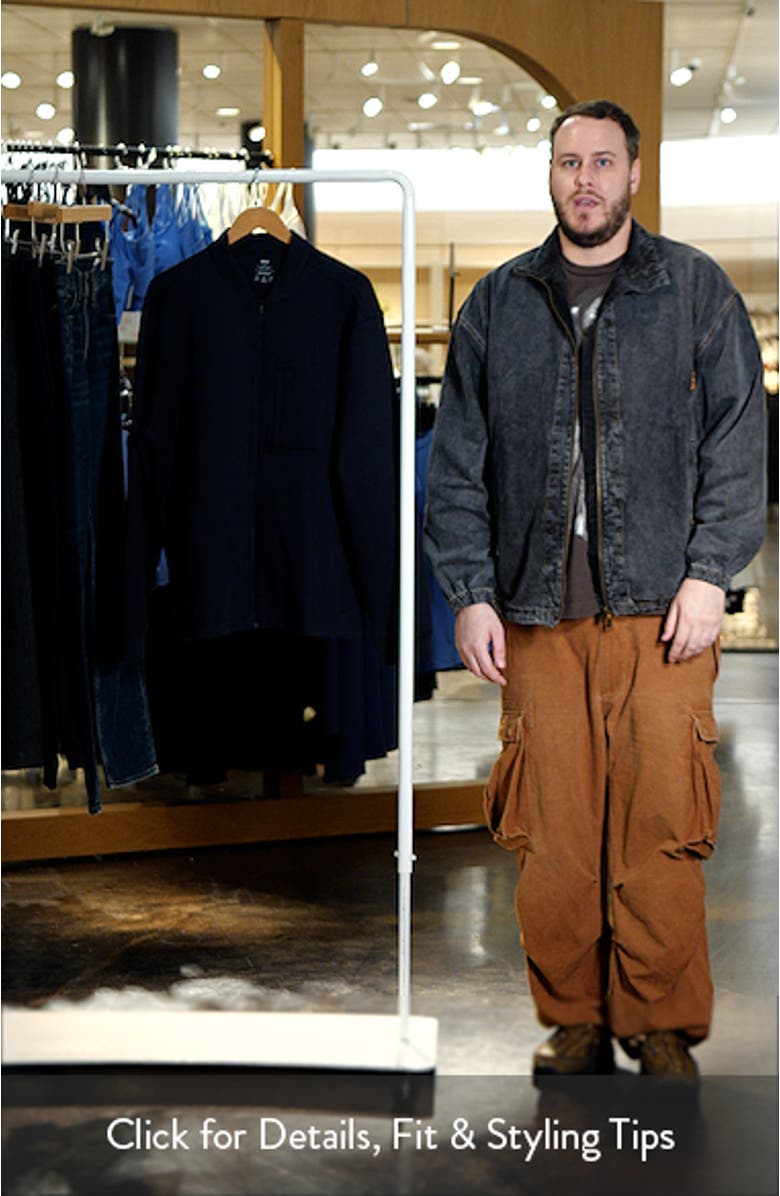 Sweatshirt Bomber Jacket, sales video thumbnail