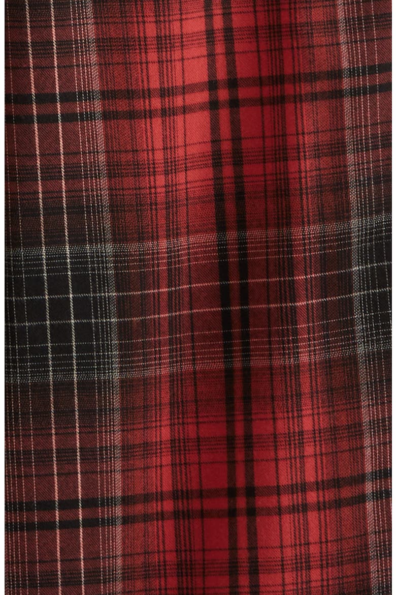 Kids' Plaid Flannel Pajama Pants, Alternate, color, RED JACKIE PLAID