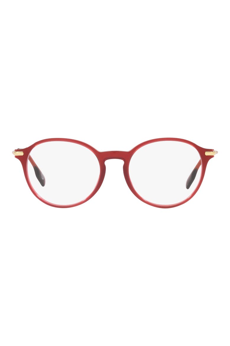 Alisson 51mm Phantos Optical Glasses, Main, color, BORDEAUX