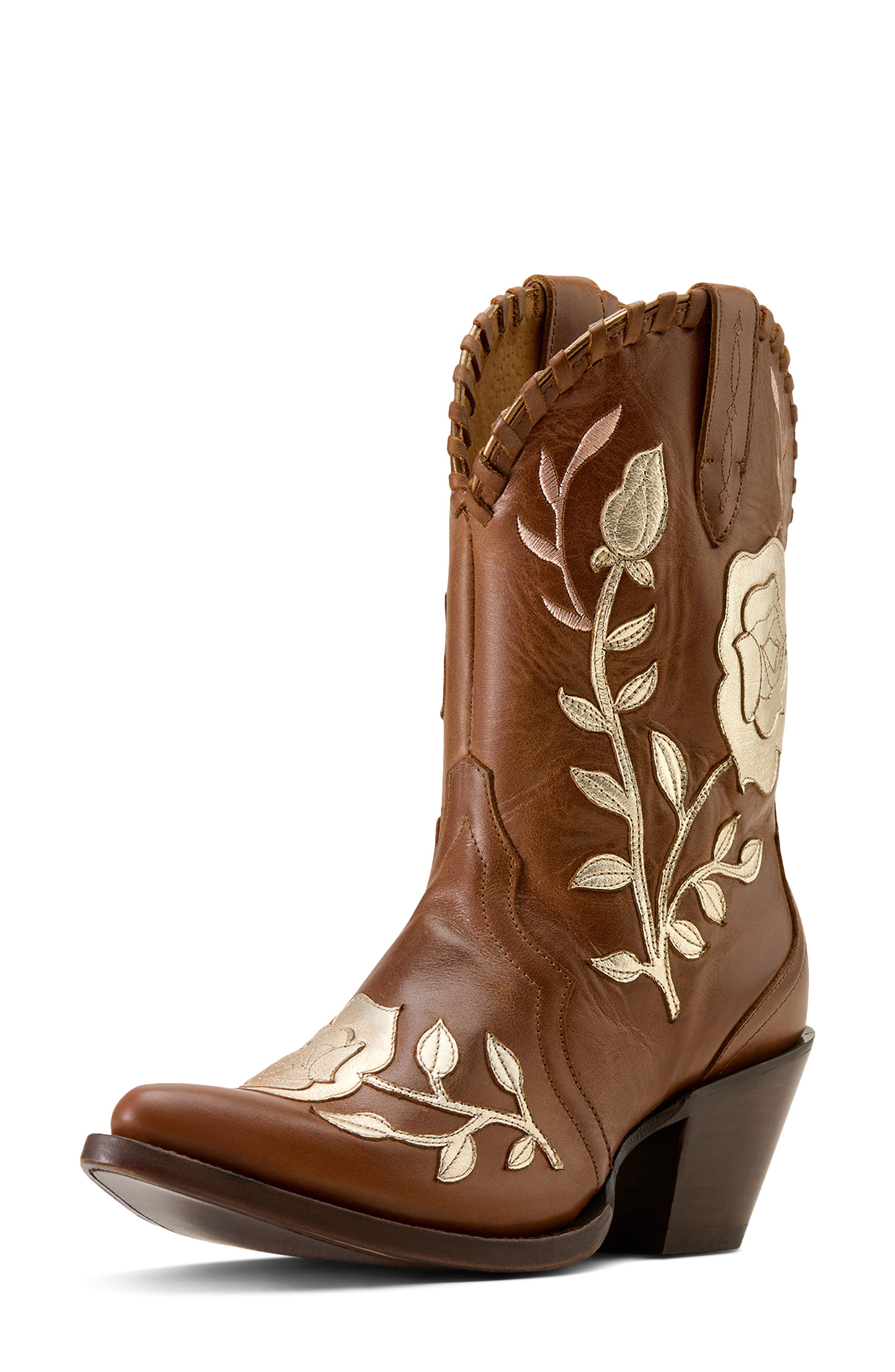Ariat Arrosa J Toe Western Boot, Alternate, color, Tan Dusk