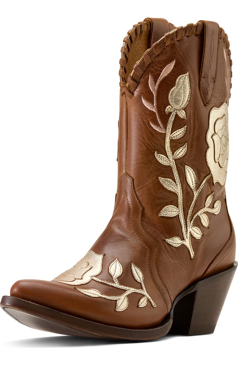 Ariat Arrosa J Toe Western Boot, Alternate, color, Tan Dusk