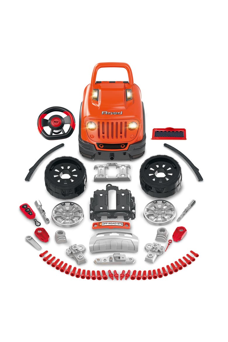 Atv Car Mechanic Engine Workshop (Orange) Cool Take Apart And Rebuild Engine, Alternate, color, Orange