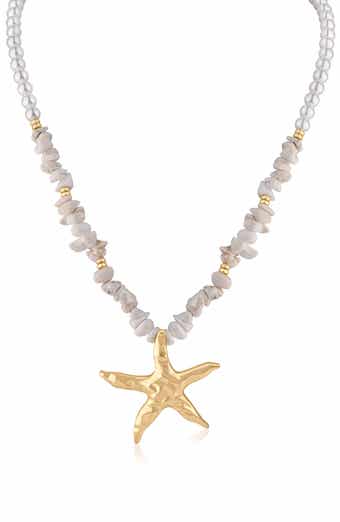 JARDIN Starfish Pendant Necklace