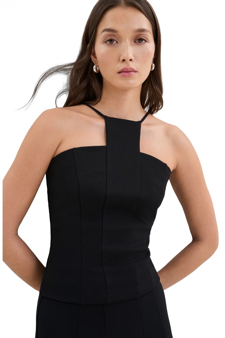 Bianca Top, Alternate, color, BLACK