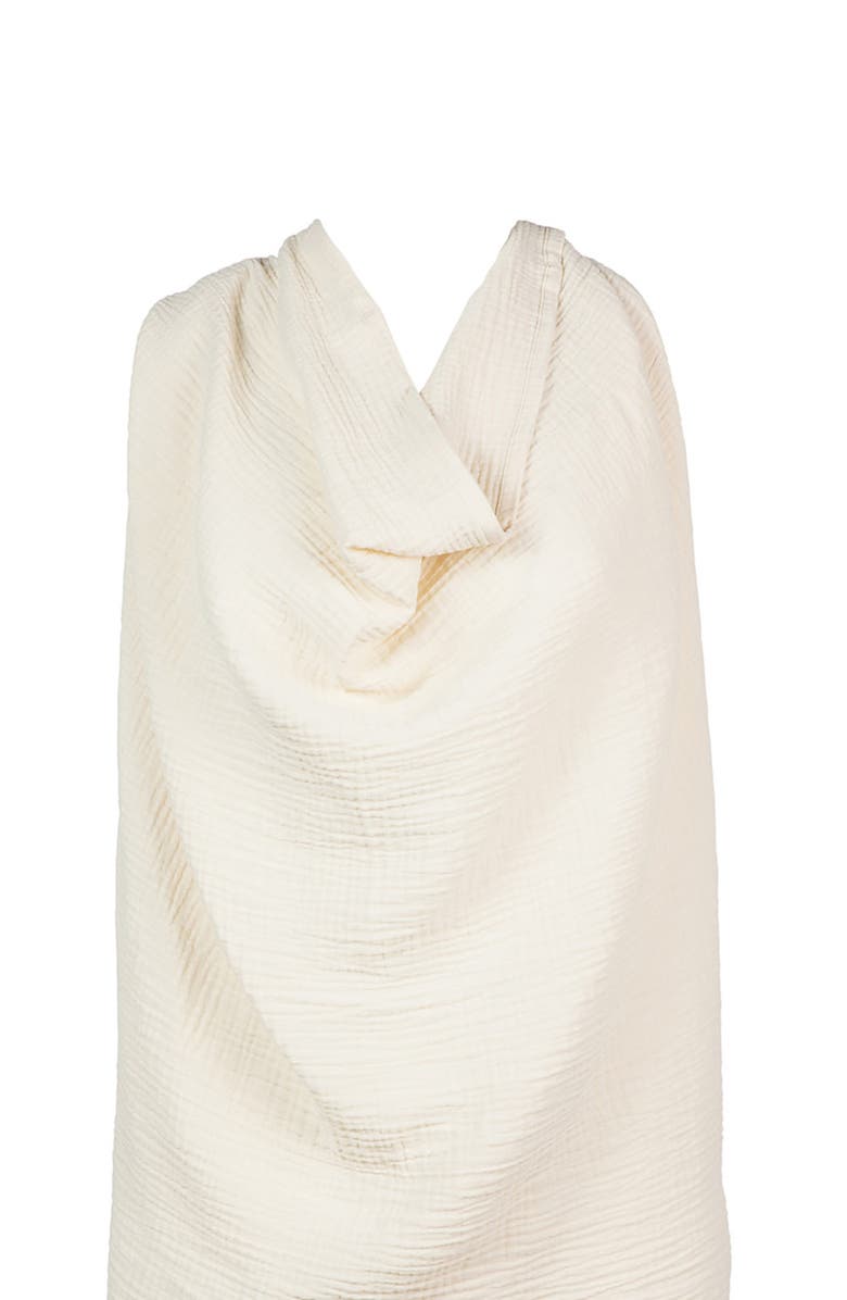 Snuggle Me Organic Cotton Nursing Cover, Alternate, color, Natural