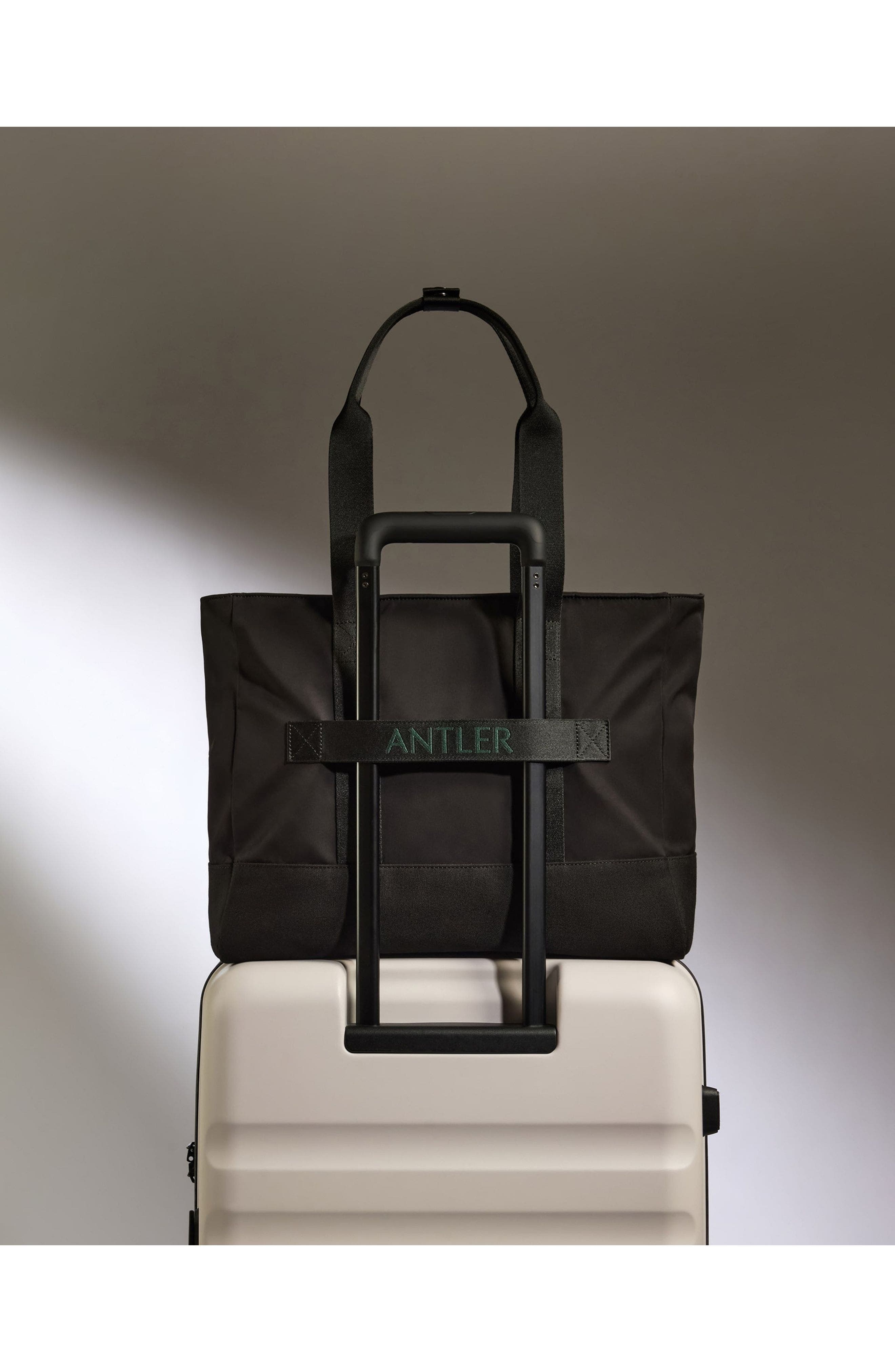 ANTLER Icon Tote Bag, Alternate, color, Black