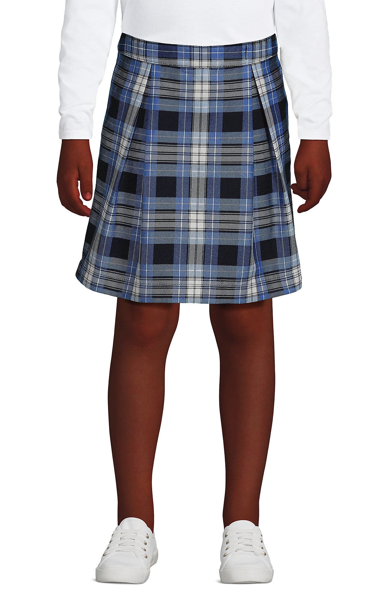 Clear Blue Plaid