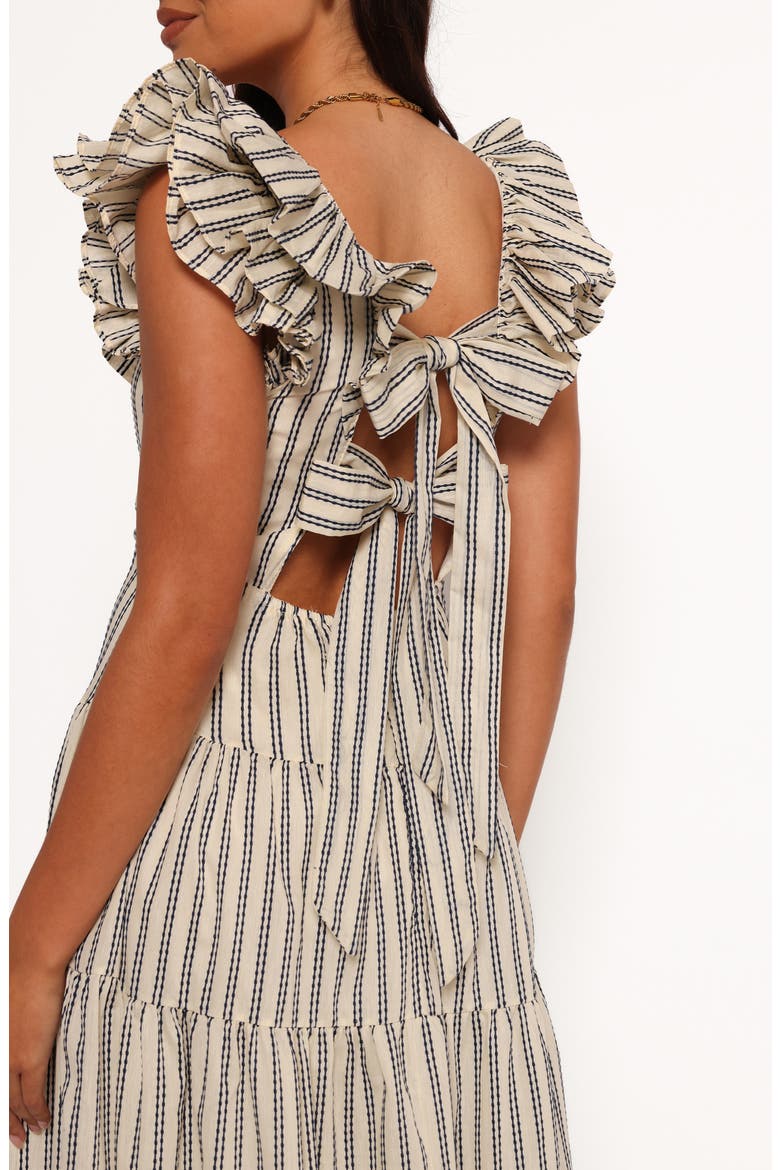 Bobbie Ruffle Maxi Dress, Alternate, color, NEUTRAL STRIPE