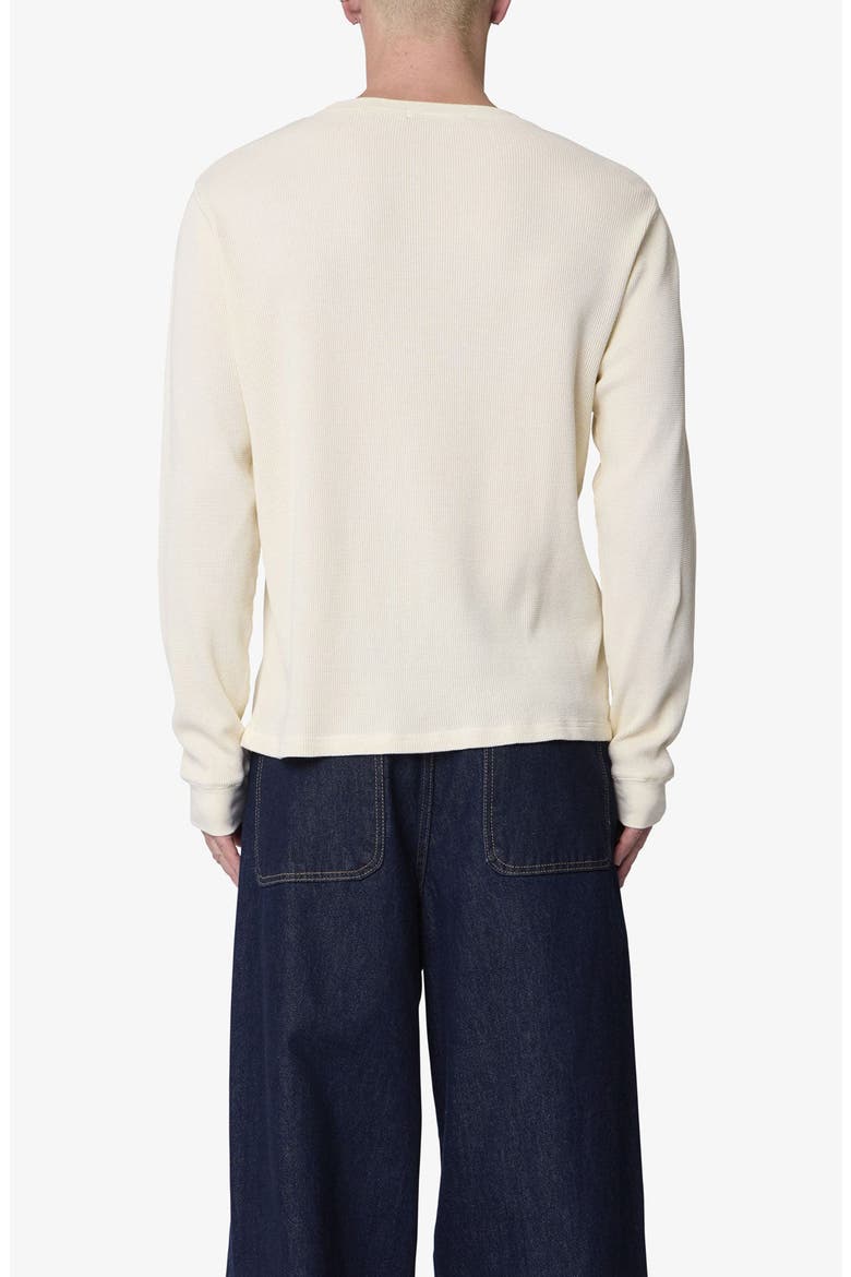 Basic Thermal Long Sleeve T-Shirt, Alternate, color, OFF WHITE