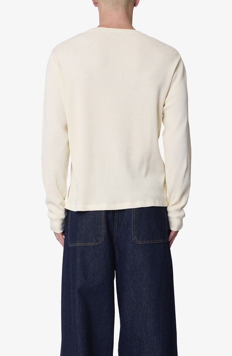 mnml Basic Thermal Long Sleeve T-Shirt, Alternate, color, Off White