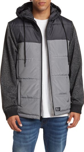 Matix Jackey MATIX Quilted AOP Twill Colorblock Jacket | Nordstromrack