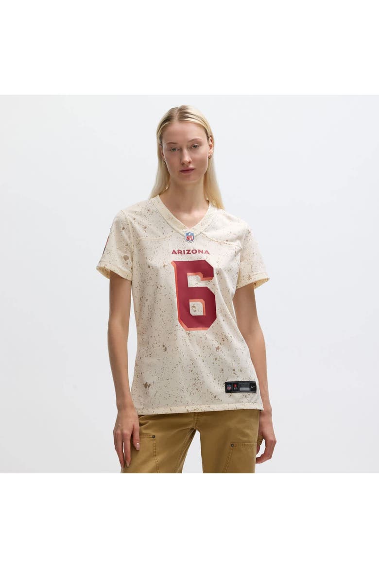 Women's Nike James Conner Natural Arizona Cardinals 2025 Rivalries Collection Game Jersey, Alternate, color, Natural