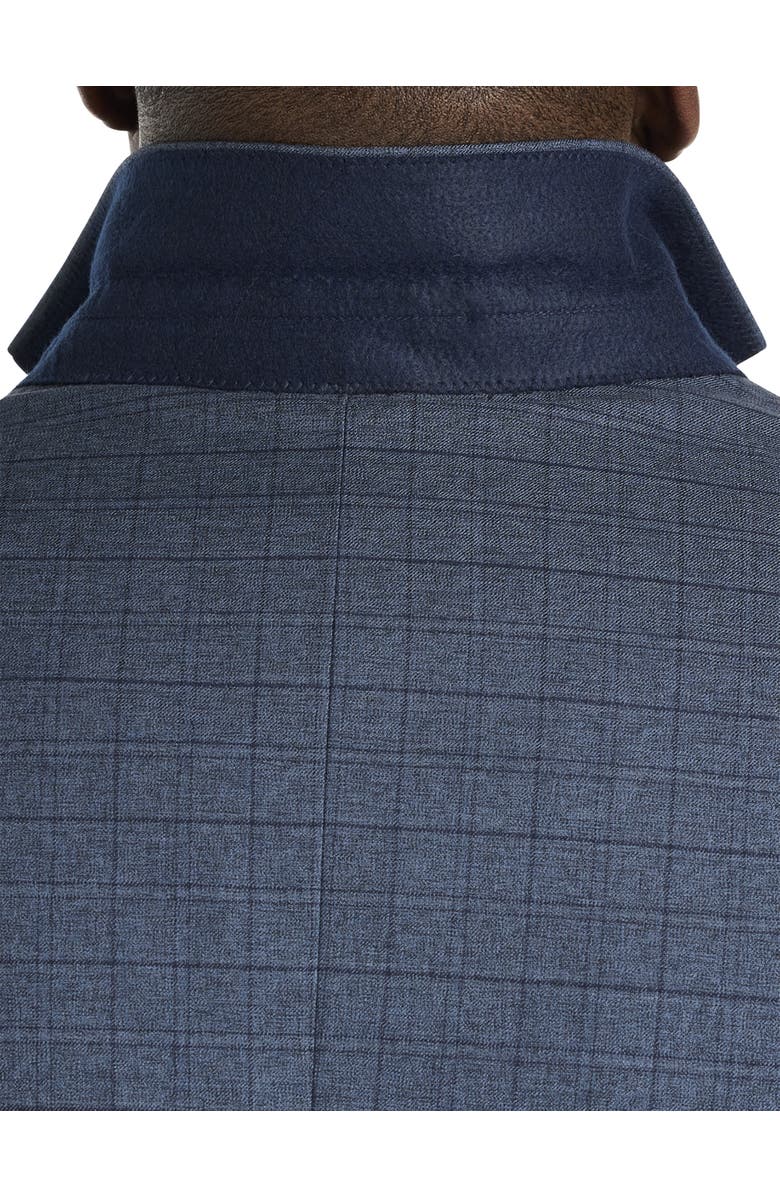 Oak Hill by DXL Big & Tall Jacket-Relaxer Windowpane Suit Jacket, Alternate, color, 