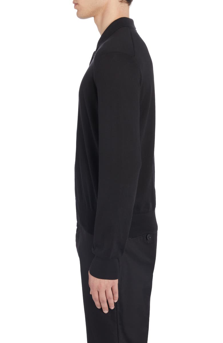 TOM FORD Superfine Sea Island Cotton Polo Sweater, Alternate, color,