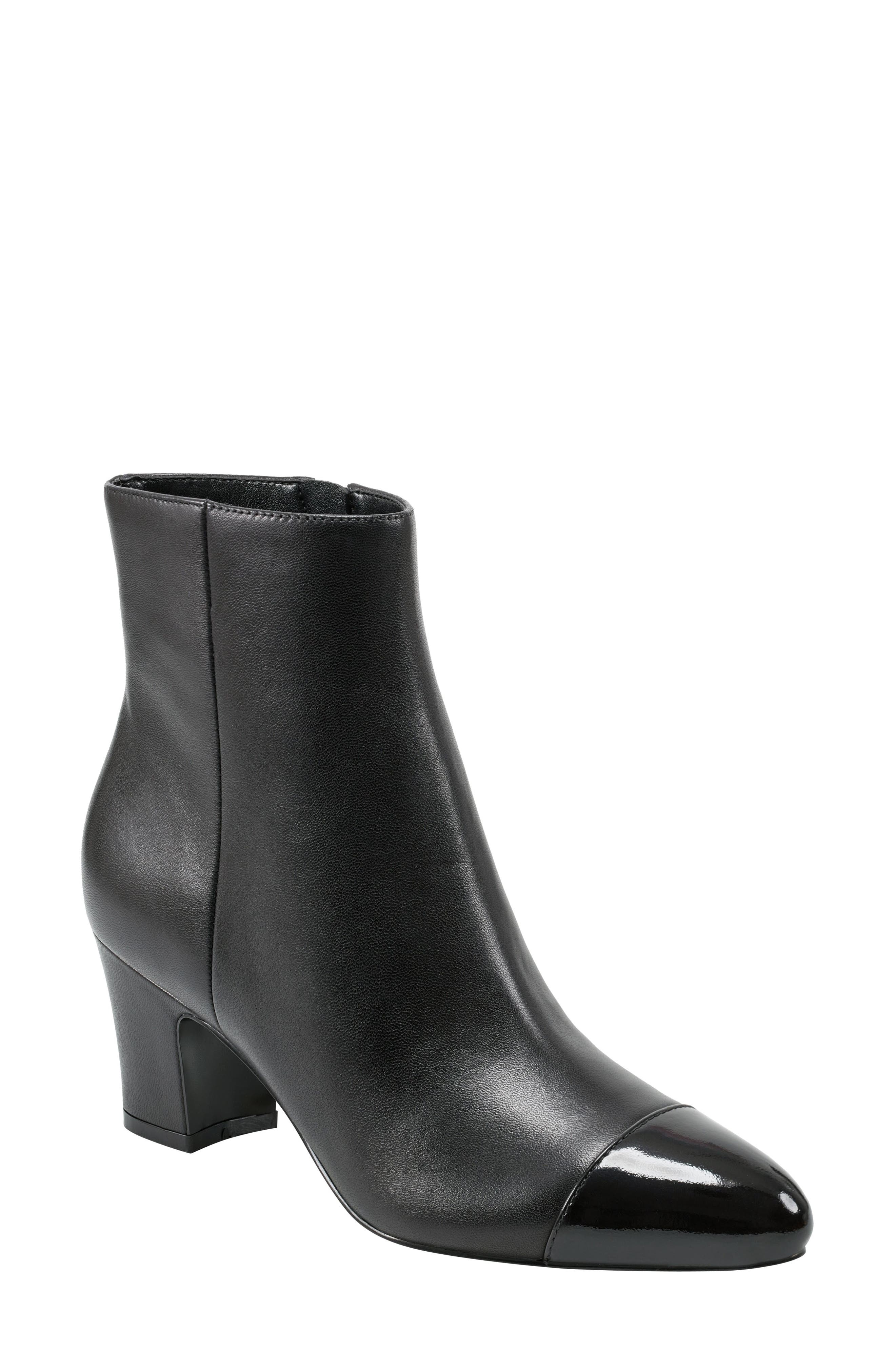marc fisher jelly bootie black