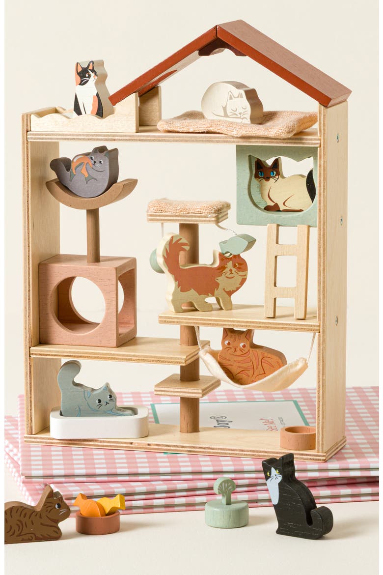 Purrfect Guests Cat Hotel Playset by Tender Leaf Groups, Inc, Main, color, Multi