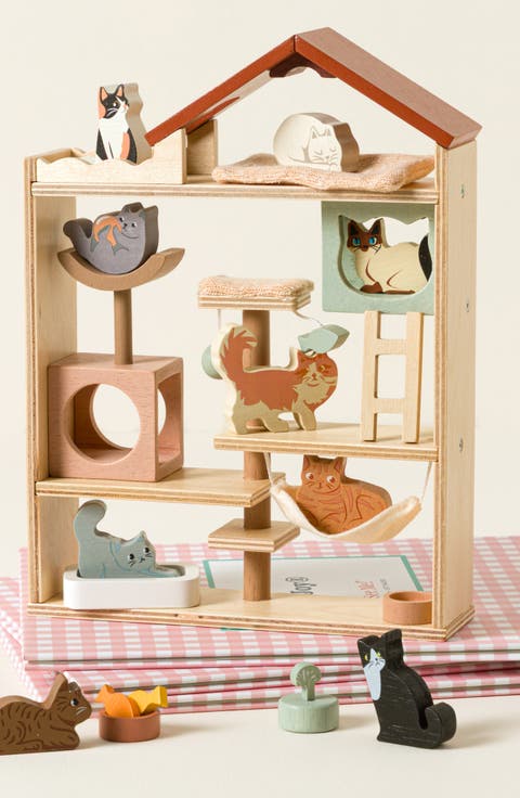Purrfect Guests Cat Hotel Playset by Tender Leaf Groups, Inc