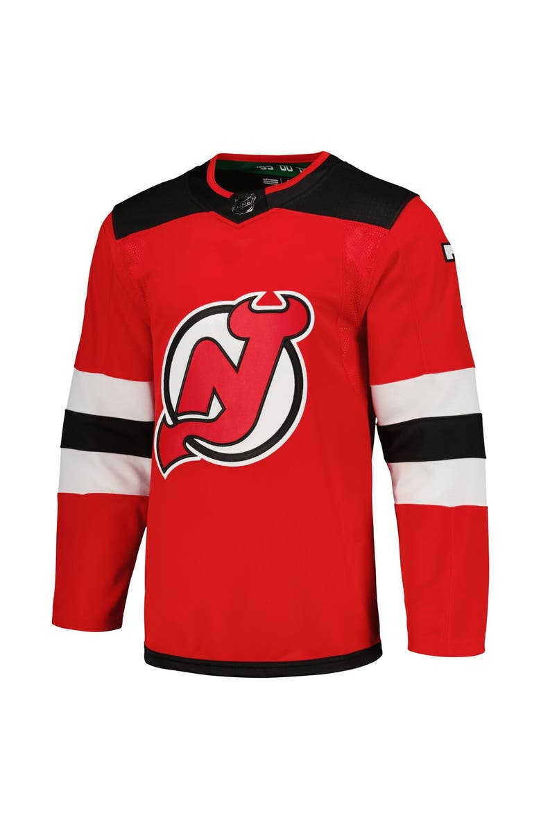 adidas Men's adidas Dougie Hamilton Red New Jersey Devils Home Primegreen Authentic Player Jersey, Alternate, color, 
