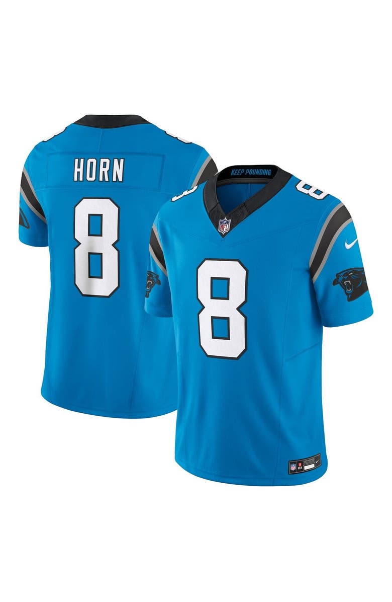 Nike Men's Nike Jaycee Horn Blue Carolina Panthers Vapor F.U.S.E. Limited Jersey, Alternate, color, Blue