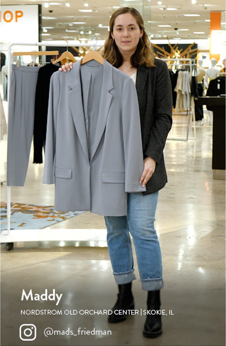 Aleida Jersey Blazer, sales video thumbnail