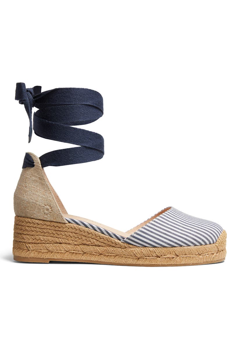 Jack Rogers Palmer Ankle Wrap Wedge Espadrille, Alternate, color,