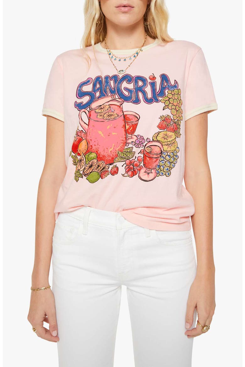 The Lil Ringer Graphic T-Shirt, Main, color, SANGRIA