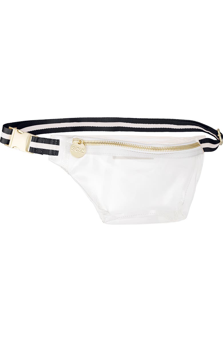 Stoney Clover Lane Stadium Clear Belt Bag, Alternate, color,