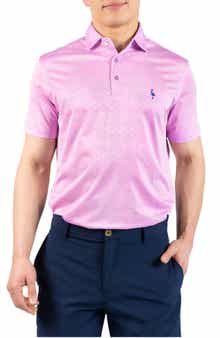 TailorByrd Honeycomb Textured Performance Polo