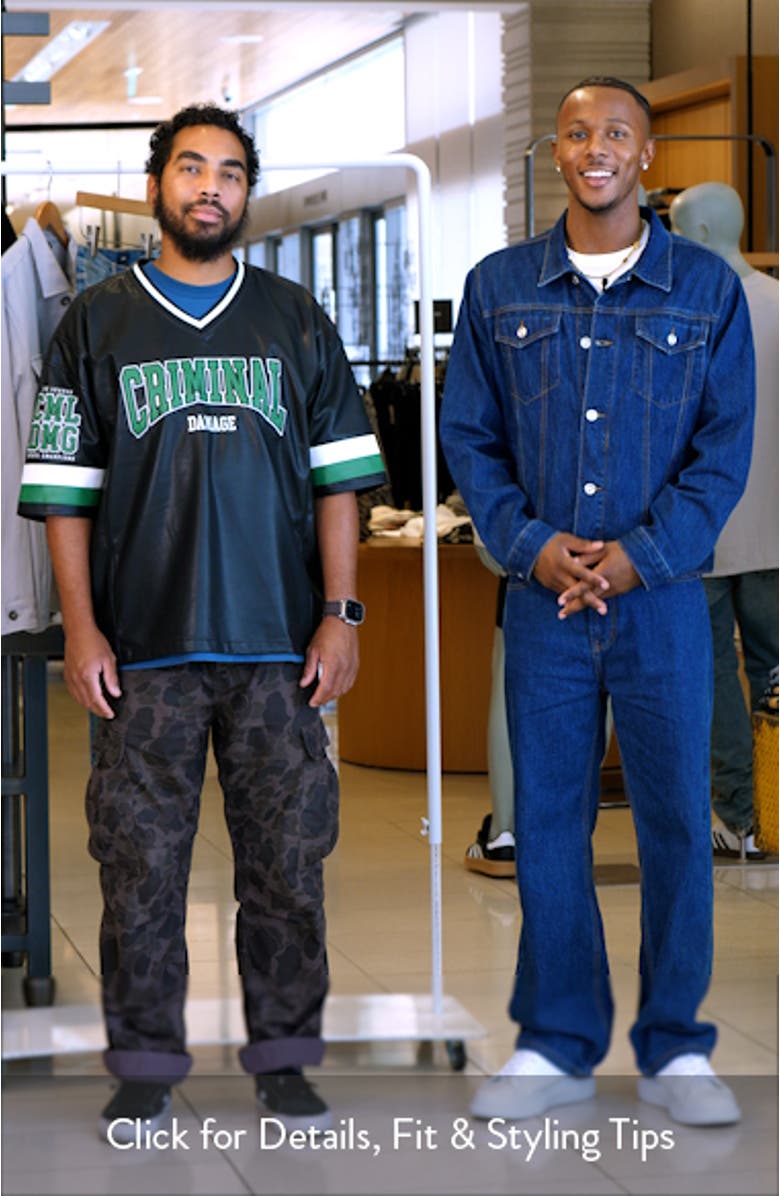 Stadium Faux Leather Jersey, sales video thumbnail