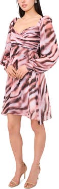 1.STATE Puff Sleeve Minidress