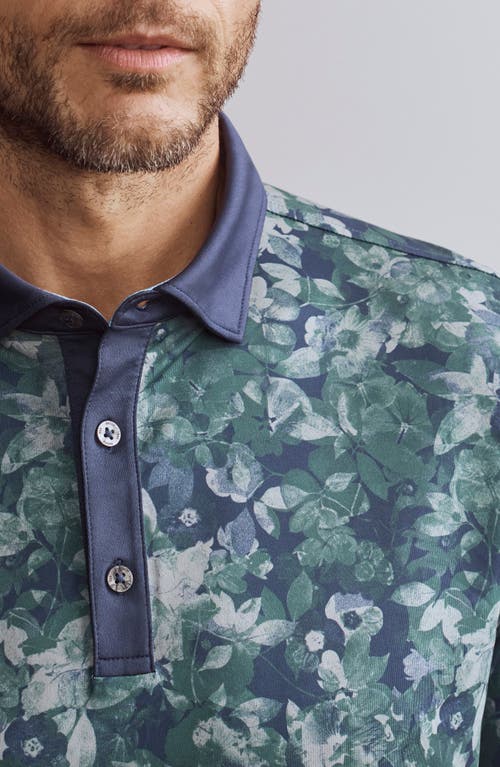 Rhone Floral Performance Golf Polo