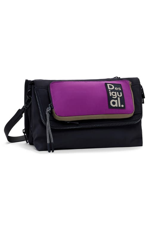 Desigual Voyager Nylon Convertible Crossbody Bag