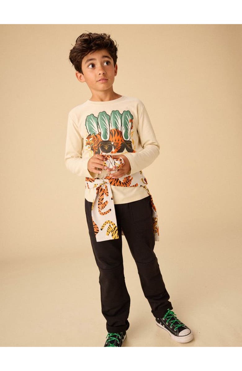 Tea Collection Fall Playwear Pants, Alternate, color, Jet Black