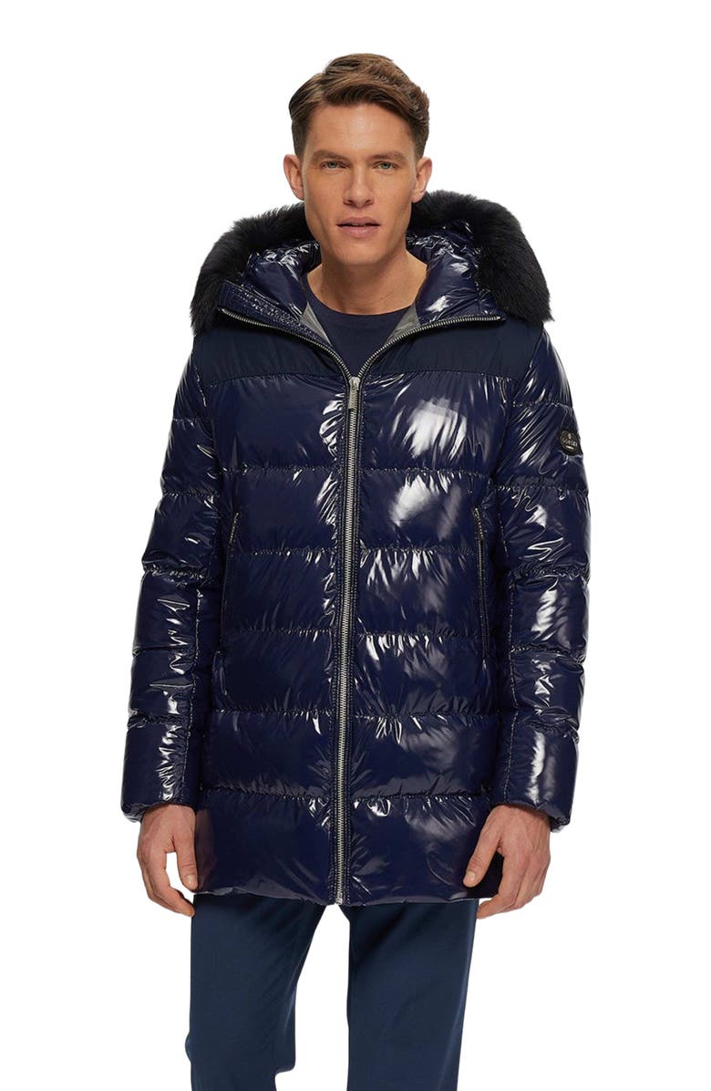 GORSKI Après-Ski Parka With Detachable Trim, Main, color, 