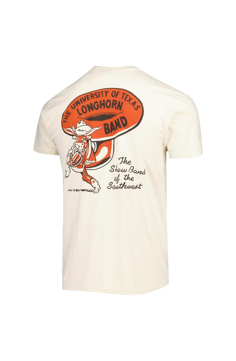 IMAGE ONE Men's Cream Texas Longhorns Hyperlocal T-Shirt, Alternate, color, Cream