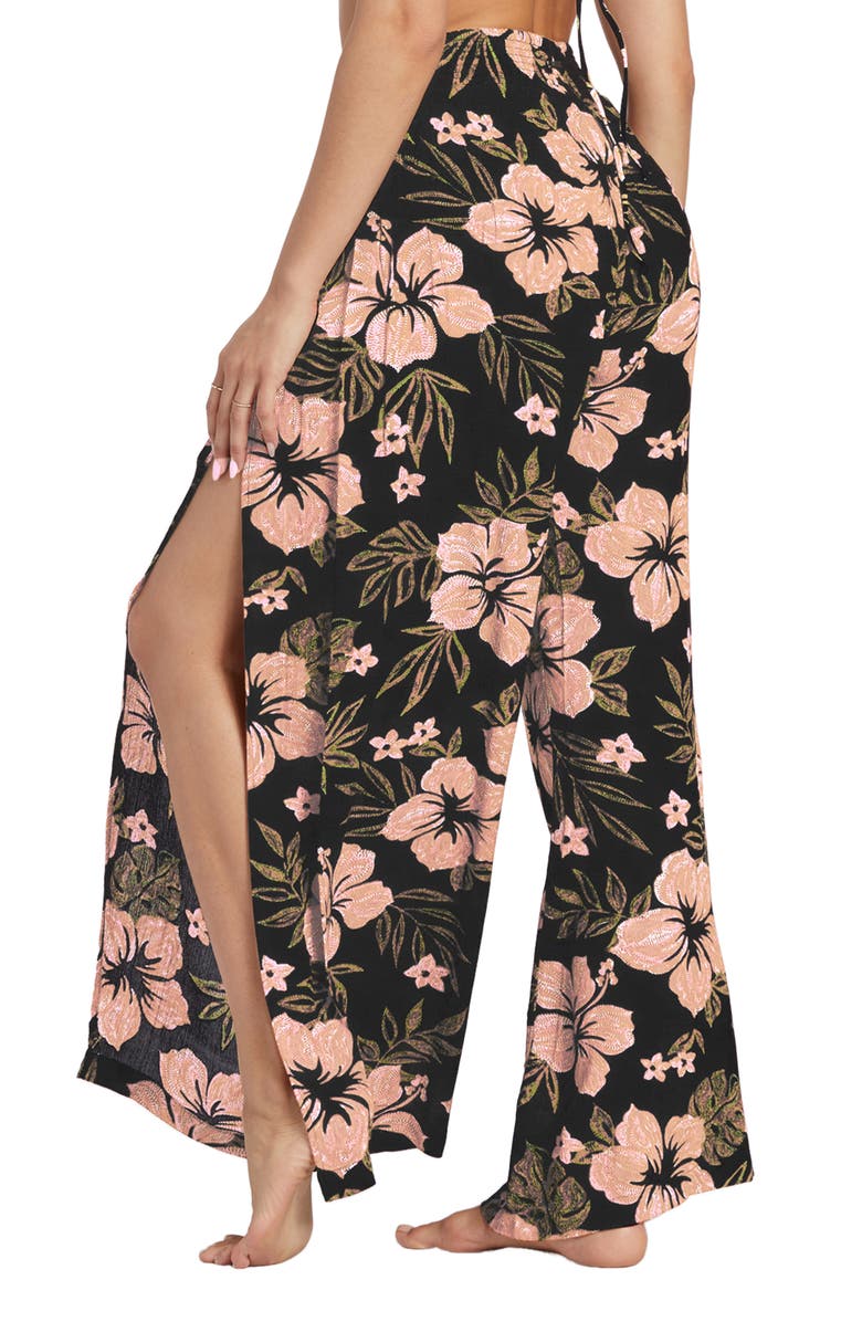Billabong Split Spirit Floral Wide Leg Pants, Alternate, color,