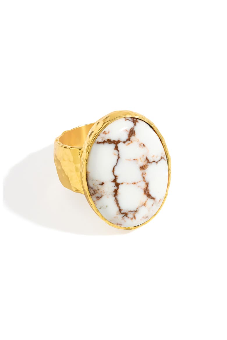 Wild Horse Turquoise Ring, Alternate, color, WHITE