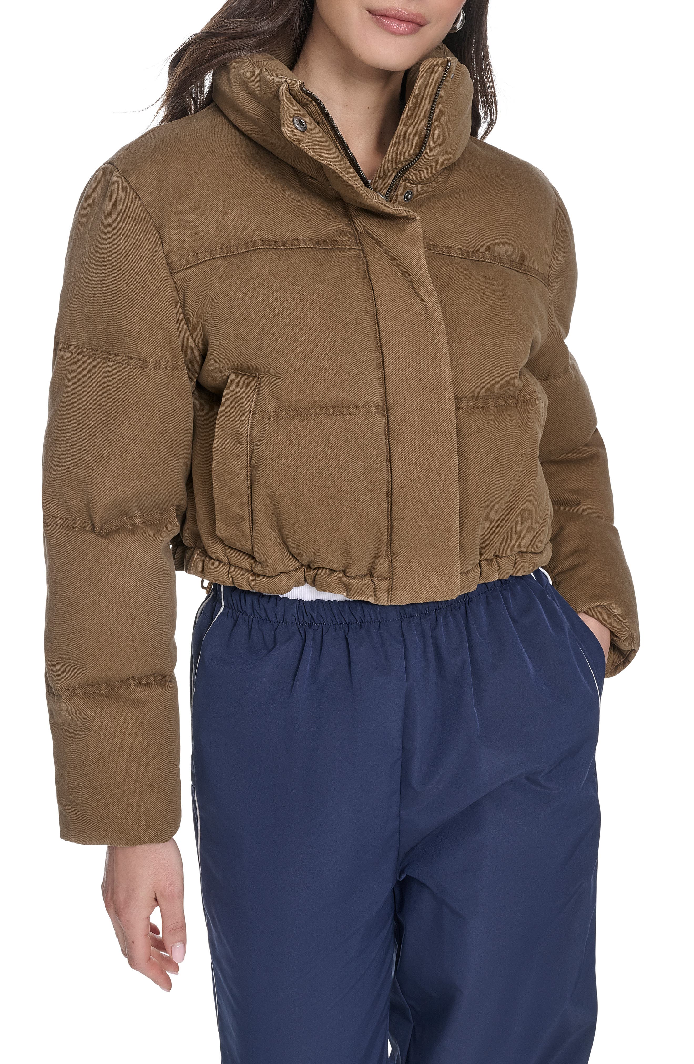 Levi's Quilted Cotton Puffer Jacket