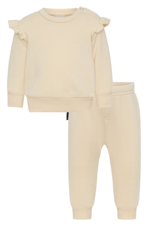 Core Frill Fleece Sweatshirt & Joggers Set (Baby)