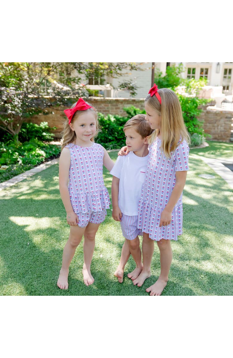 Lila and Hayes Poppy Girls' Short Set, Alternate, color, Liberty Floral