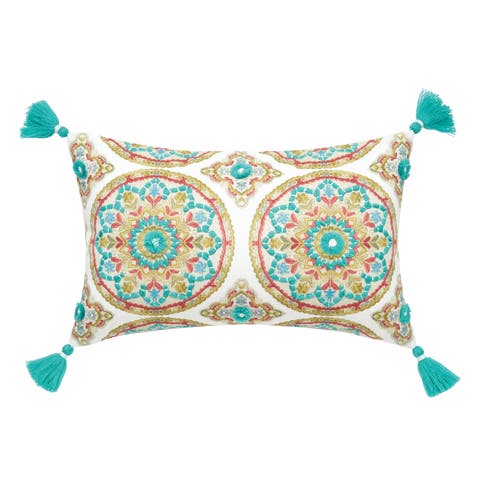 Medallion Accent Pillow