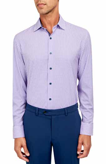 Zigzag Stripe Performance Dress Shirt
