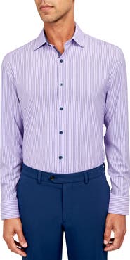 W.R.K Zigzag Stripe Performance Dress Shirt